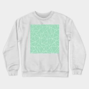 Ab Dotted Lines 2 Mint Greed Crewneck Sweatshirt